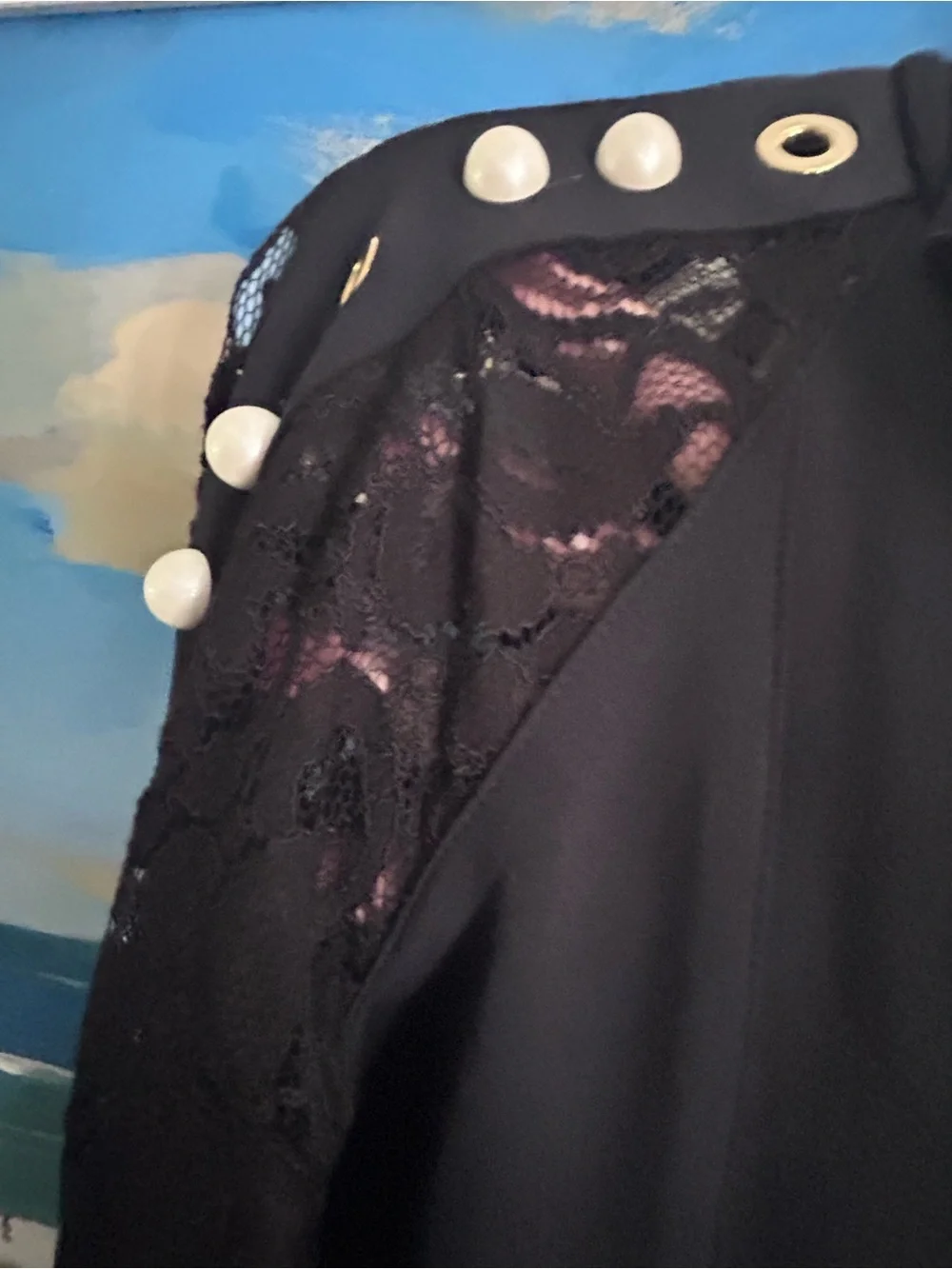 Daniel Drei Italian Black Zip-Front track Jacket